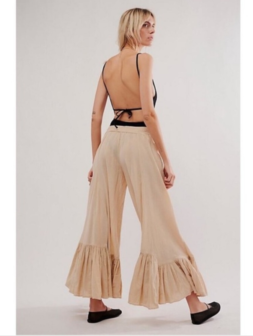 NWOT Free People Summer Kiss Godet Pants Size SMALL  $128 - Picture 6 of 10